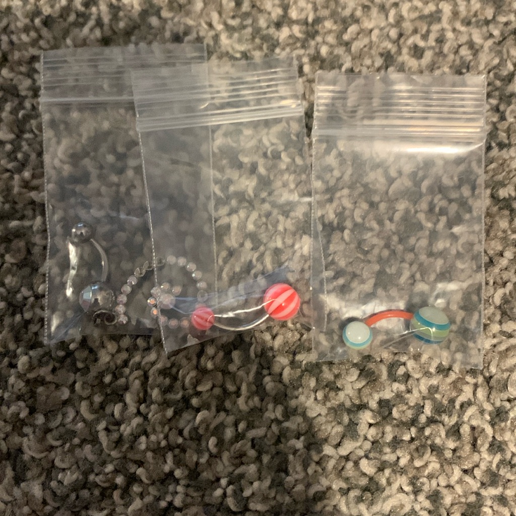 3 Belly Ring